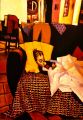 Le petit coussin jaune - PEINTURES DIVERSES