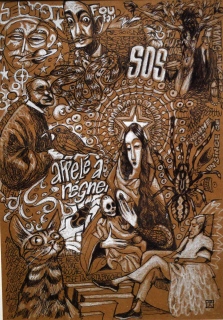 Toile... - memento mori